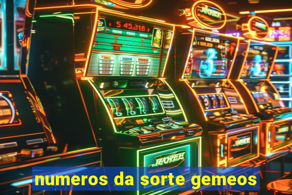 numeros da sorte gemeos